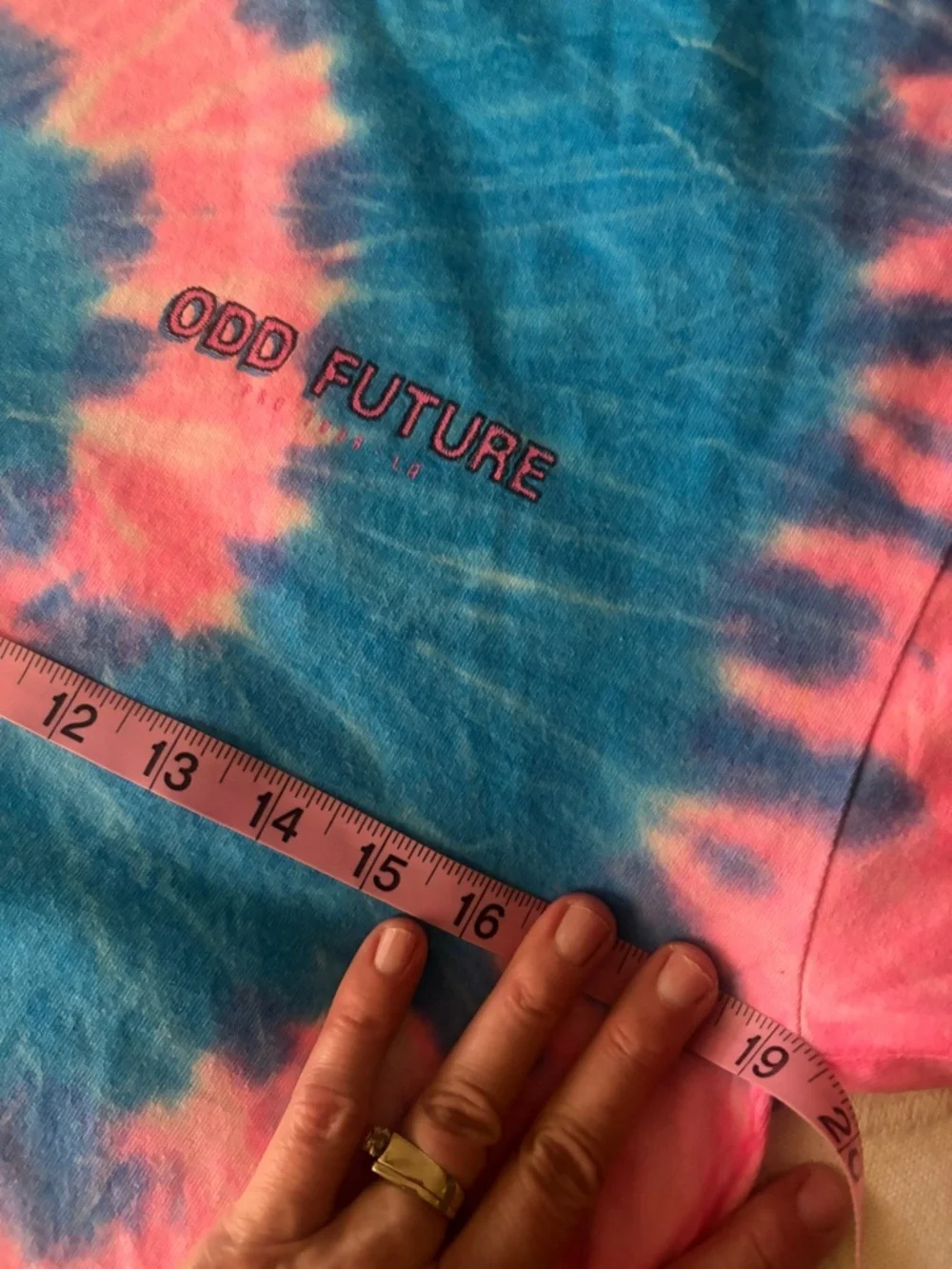 Excellent condition Odd FutureTie-Dye T-Shirt size M. Tyler the Creator Era